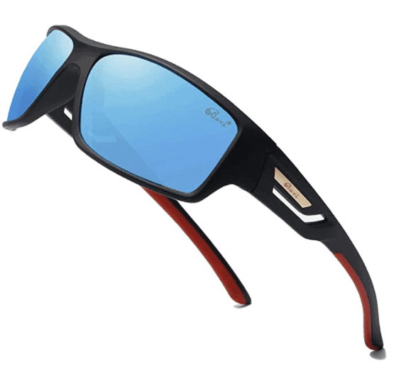 Bevi Polarized Sports Sunglasses TR90 Unbreakable Frame for Men Women