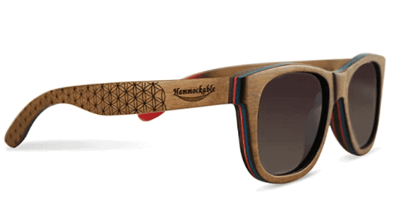 Handmade Maple Wood Sunglasses – Polarized UV400 Lenses in a Wooden Wayfarer that Floats