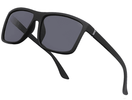 NIEEPA Men’s Sports Polarized Sunglasses Square Frame Glasses