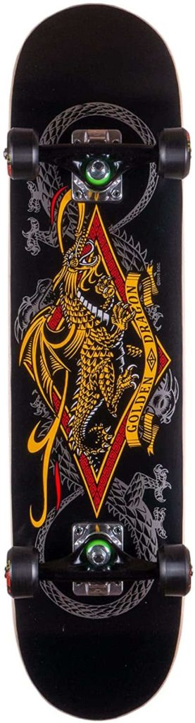 Powell Golden Dragon Flying Dragon Complete Skateboards
